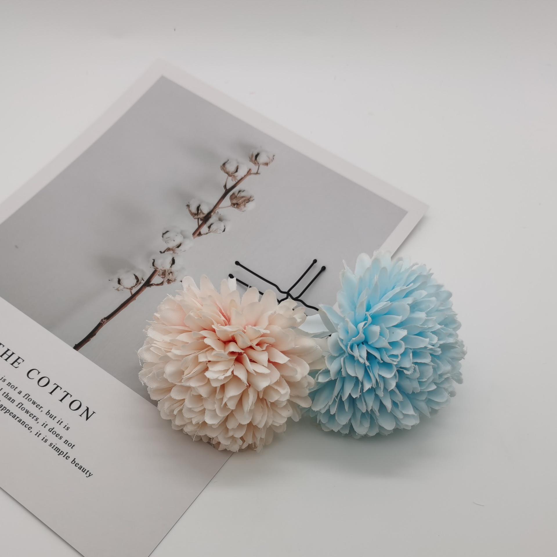 

Chrysanthemum Hairpin: Ancient Style Floral Headdress for Costume & Film Performance