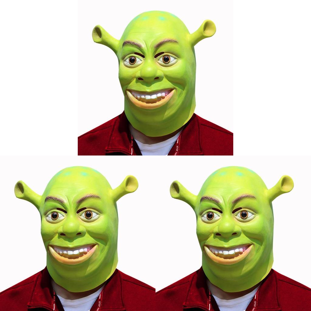 Shrek Costume Mask Mask Cosplay Costume Accessories Halloween Daily Necessities