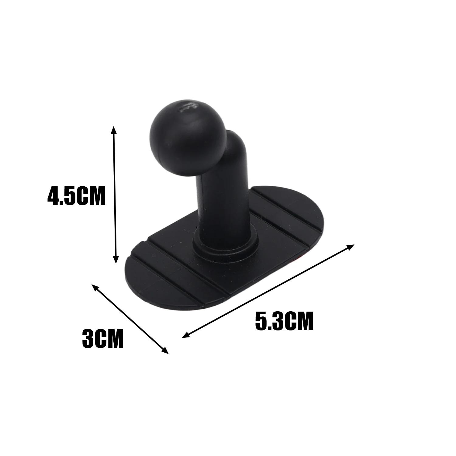 17mm Ball Car Phone Mount Base Universal Adhesive Socket Wireless Charger Holder Stable Dashboard Windshield Mount for Car Truck