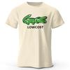 Green Crocodile Print T-shirt Lowcost Crocodile Funny Graphic Men's Short Sleeve Overd Tee Shirt Men Woman Clothing Summer#Color(1)