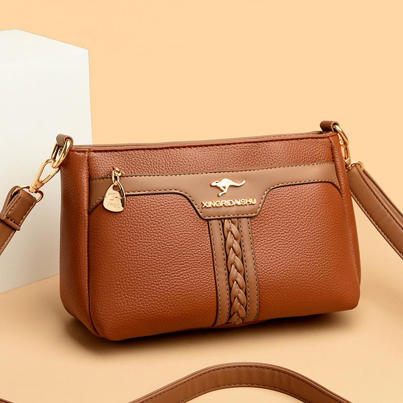Torba crossbody, Kobieta w średnim wieku, Torba dla mamy, Mała kwadratowa torebka, Torba na jedno ramię