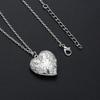 Heart Shaped Locket Pendant Necklace for Women Love Heart Shaped Photo Necklace That Can Hold Picture Jewelry Gifts