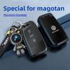 Für VOLKSWAGEN Neue Zinklegierung Leder Auto Schlüsselhülle Abdeckung Schale Für VW Volkswagen Magotan Passat B8 Skoda Superb Kodiaq A7 Auto Ke