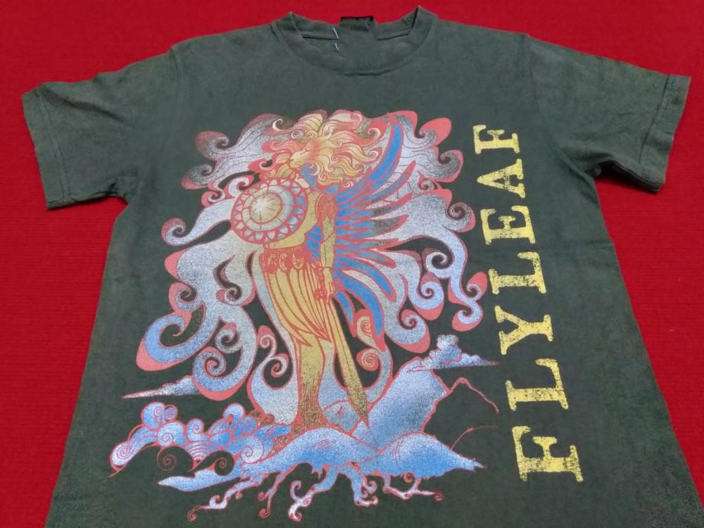 Reprinted Flyleaf Band Black Short Sleeve Cotton T Shirt Full Size S-5XL Unisex T-Shirt XXL
