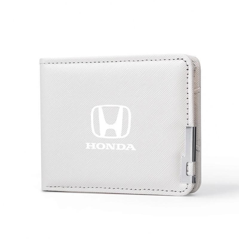 Borse Porta Documenti Auto Custodia Carte di Credito Copri Documento d'Identità Per Honda Civic Accord CRV HRV Insight Jazz CRX Pilot City Fit Jazz XD9