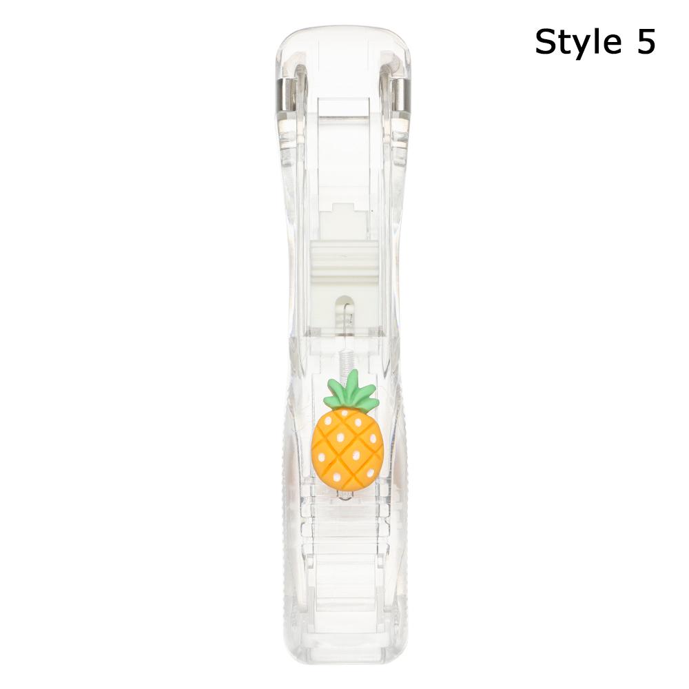 Neuer Push-Clip-Hefter Heftklammerentferner Binder Push-Clamp Bandspender Büroklammern Bürobedarf Set Desktop Supplies