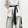 Korean Polka Dot Tie Wave Point Shirt Tie Decoration Casual Belt Accessories Women