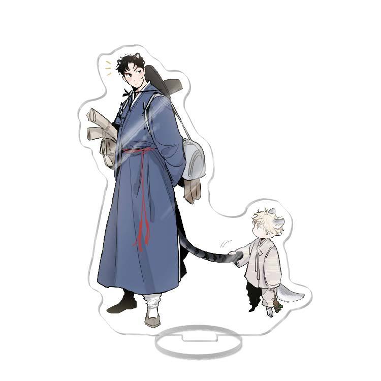 Roses And Champagne Korean Anime Peripherals Zheng Yiyuan Acrylic Stands Collectible Desk Ornaments Creative Birthday Gifts Toy