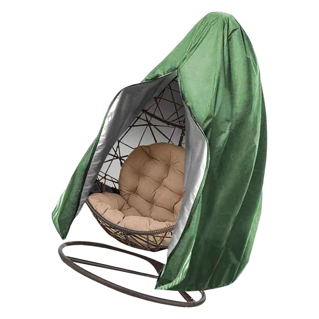 Outdoor Hanging Egg Chair Cover 115x190CM Waterproof Oxford Fabric Protector for Patio Garden Swing Chair Protections