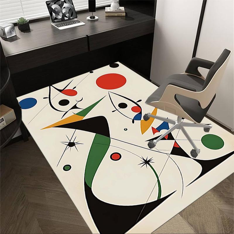 1PC Abstract Art Extra Large Non Slip Floor carpet, Office, family, bedroom, Studio Large Area Rug Indoor Rugs, , Vibrant Colors