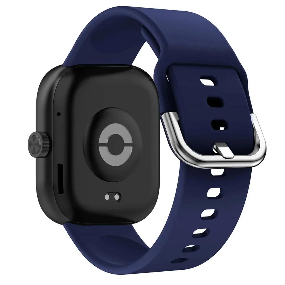 

Силиконовый ремешок для Xiaomi Mi Band 8 Pro, сменный женский мужской спортивный ремешок для умных часов, ремешок для часов Redmi Watch 4 For Redmi Watch 4