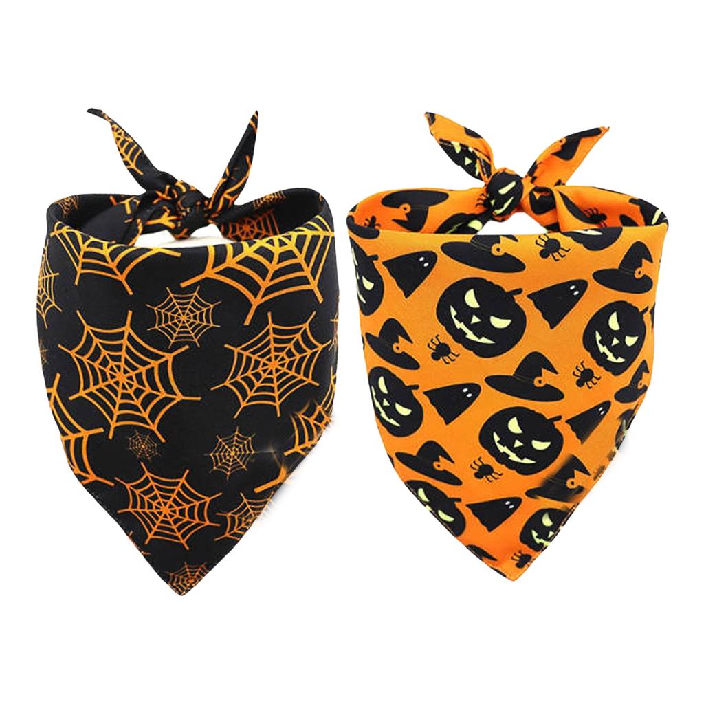 Halloween Reversible Pet Scarf