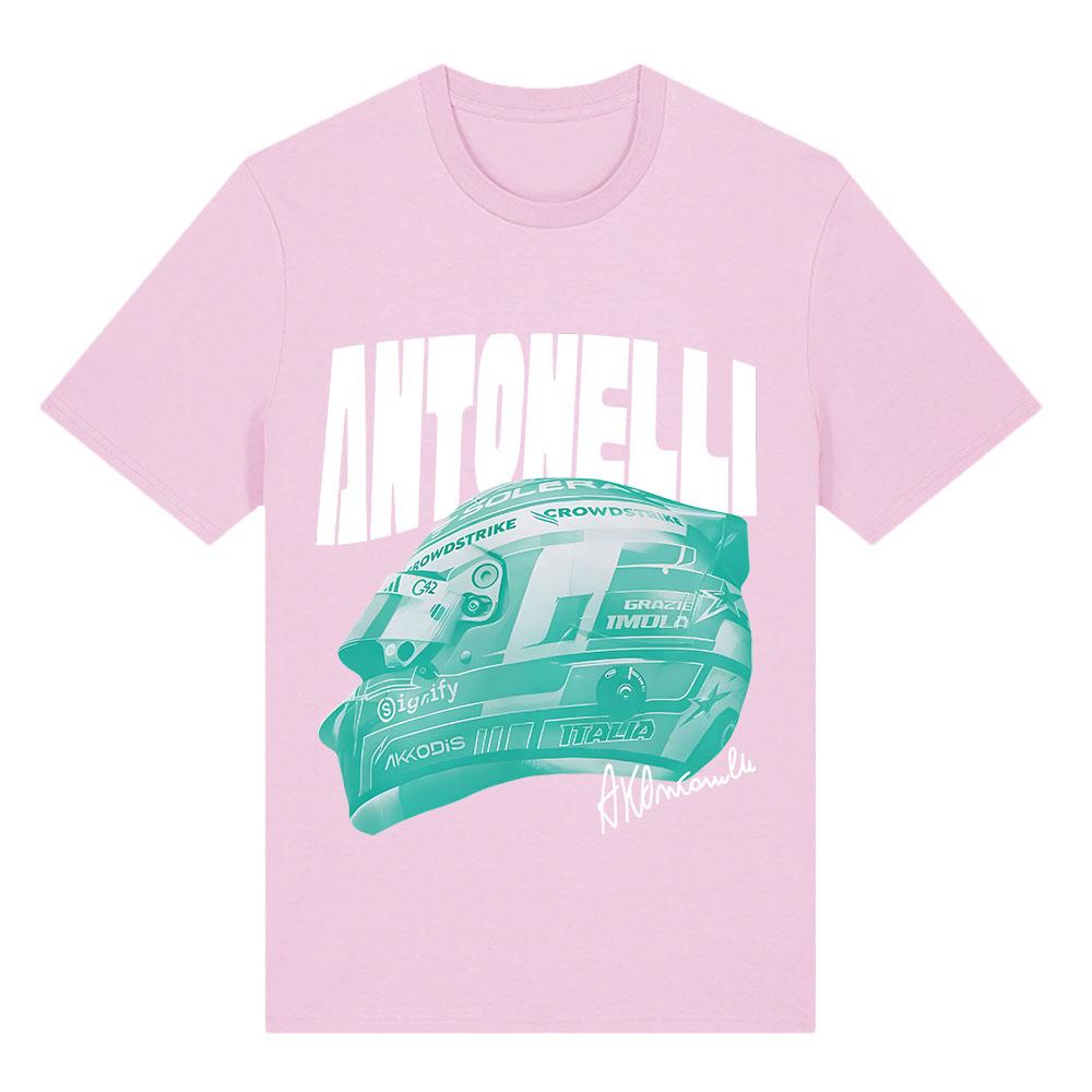 Kimi No.12 Antonelli Racing Driver T-shirt O-neck Summer Short Sleeve Mens Tshirts Unisex Streetwear Design Graphic Print Tees Anime Tops Band T-shirt