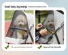 Leichter faltbarer Haustierkinderwagen für kleine Hunde und Katzen, mit Sonnenschirm und Funktion für Spaziergänge im Freien