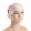 Cotton Jersey Inner Hijab Muslim Headscarf Under Scarf Hijab Cap Islamic Women Turban Underscarf Hat Ready To Wear Solid Color