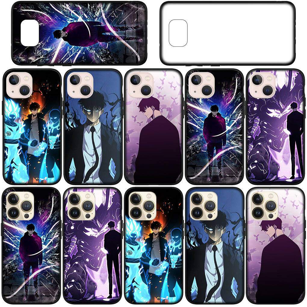 for Samsung Galaxy S25 S24 iPhone 17 16 15 Xiaomi Redmi Note 14 13 12 11 Plus Pro Max XR Phone Case Sung Jinwoo Solo Leveling Arise OPPO Huawei Cover