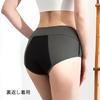 KarlyShop Import absorbent sanitary shorts, stylish, leak-proof, suitable for both heavy and light periods, solid color, wide absorbency, solid color,