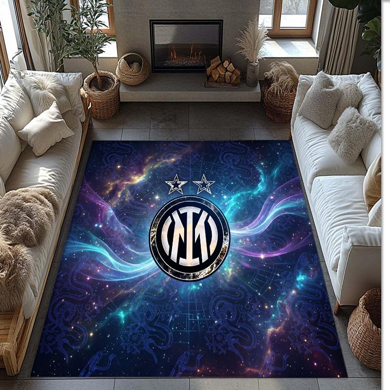 Borussia Dortmund Printed Flannel Area Rug Non Slip Soft Polyester Floor Carpet Indoor Decor Mat for Bedroom Living Room Sofa