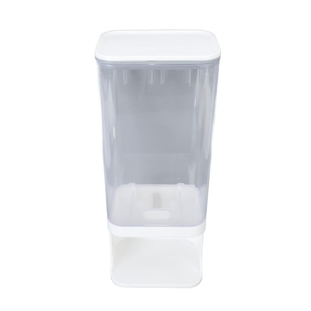 Rice Container tight Storage Dispenser Wall Mounted ed Bucket Press Type Kitchen Supplies