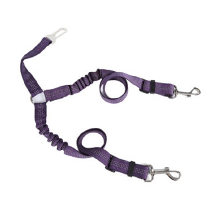 Pet Dog Car Seat Belt Clip Bungee Lead Vehicle Travel Safety Harness Adjustable