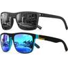 2Pack New Polarized Sunglasses Men Women Trendy Retro Sun glasses Outdoor Sports Fishing Hiking Driving UV400