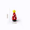Christmas Glass Ornament Christmas Tree Santa Claus Creative Cartoon Desktop Ornament Car Ornament Decoration Gift