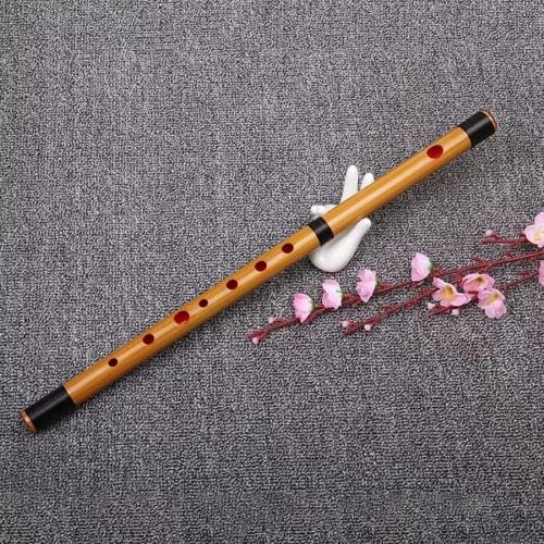 Jinchuan Bamboo Shinobue Flute, Japanese Traditional Musical Instrument, Handcrafted for Festivals and Musical Instruments (7 Holes, 7 Pieces)