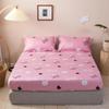 1pc Bed Sheet Single/Double/Queen/King Size Fitted Sheet On Rubber Band Twin Mattress Cover With Elastic(no Pillowcase)