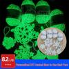 Glowing Crochet Yarn 2mm - Luminous Dots for Dolls & Handmade Knit Visual Art