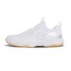 Li Ning Ace V Cushioning Slip Resistant Abrasion Resistant Breathable Mid Top Badminton Shoes Unisex White AYTT001-5