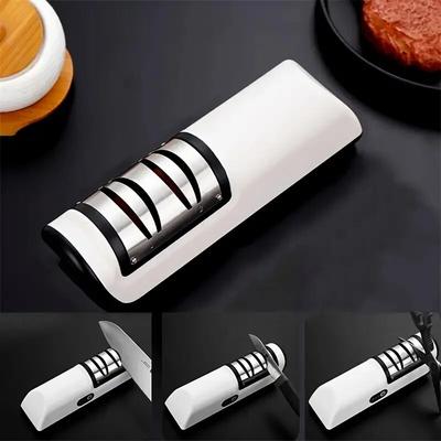 Professional Electric Knife Sharpener Home Fast Small Automatic Knife Sharpener USB Rechargeable Knife Sharpener Kitchen Gadgets