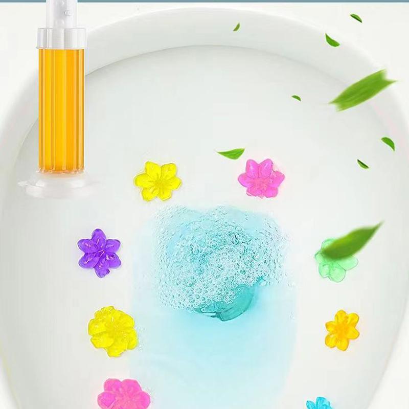 3/6PCS Toilet Detergent Toilet Cleaning Gel Bathroom Descaler Disposable Odor Closestool Aromatic Deodorant Household Freshener