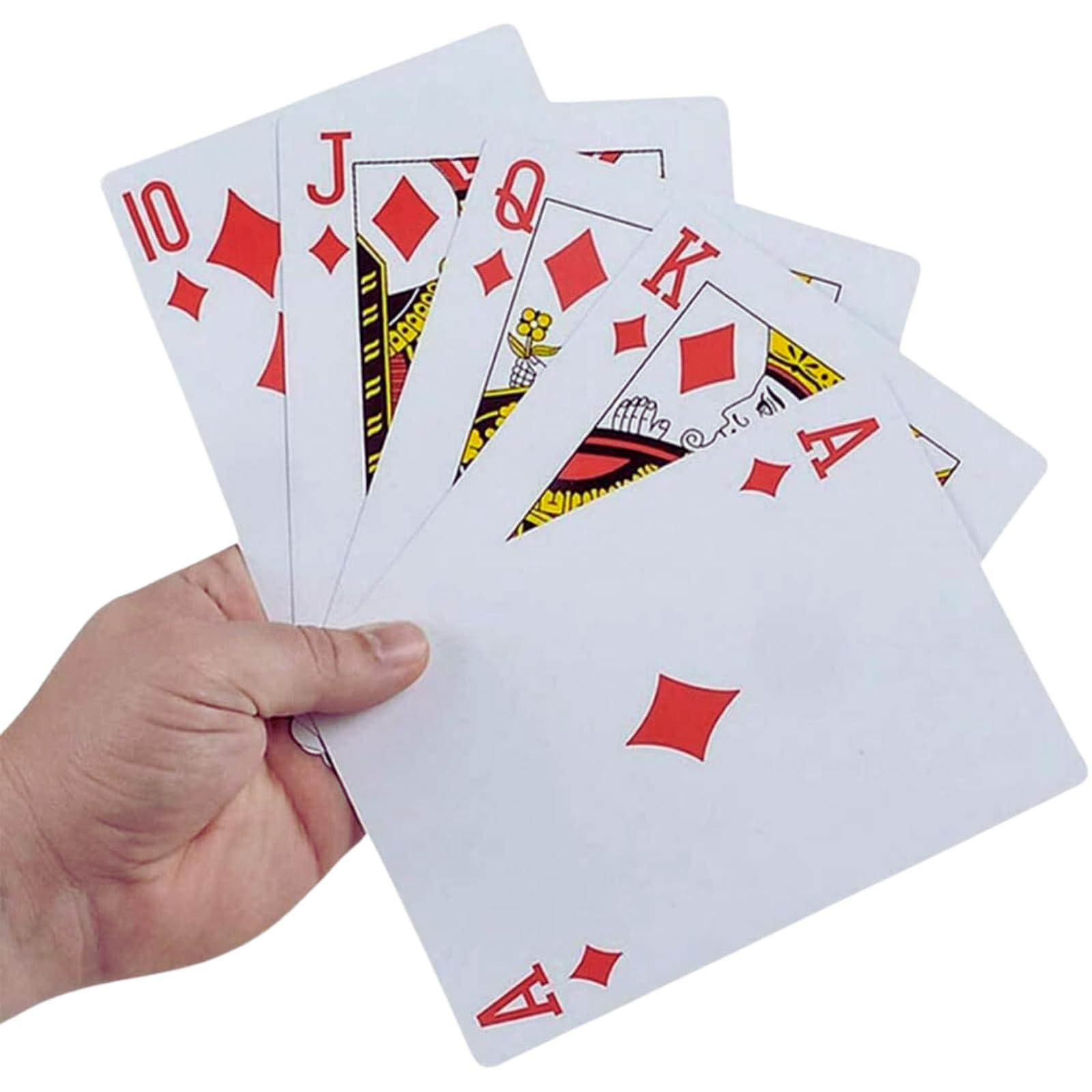 

TASMAS King Size Large Playing Cards Extra Large Card Game for Family and Kids 2.5x