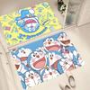Floor Mat Suitable For Living Room Kitchen Bathroom Non-slip Mat Household Cartoon D-Doraemon Foot Mat