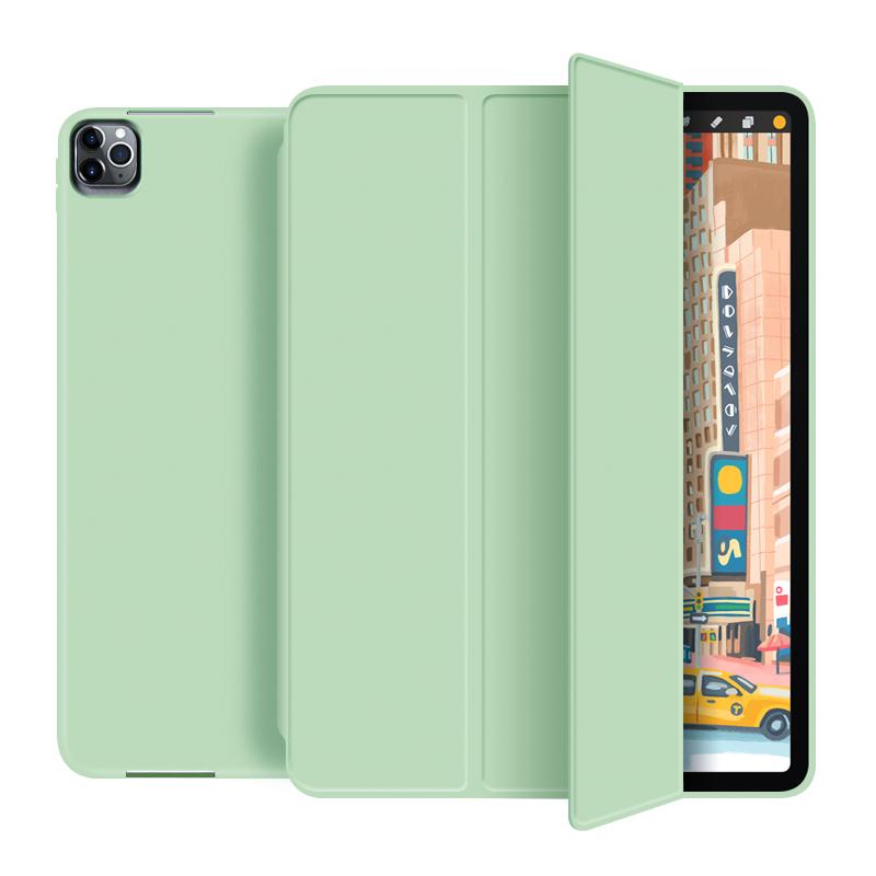 Folio Tablet Hülle für Apple iPad Pro 11 2021 Ladefunktion für Stift Automatischer Schlaf-/Aufwachmodus mit Stifthalter