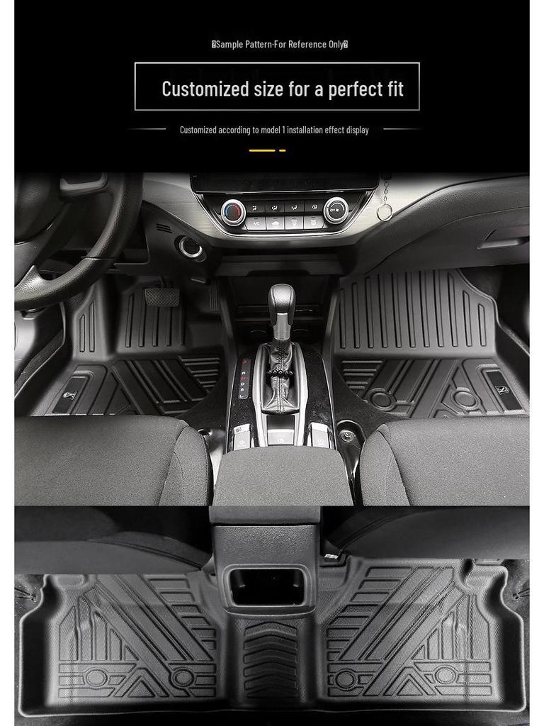 2023 Ford Maverick Waterproof TPE Floor Mats - Eco-Friendly & Odorless