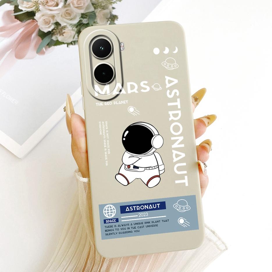 For Xiaomi Poco M7 4G Case Cute Dinosaur Astronaut Painted Cover Soft Silicone Phone Case For Xiaomi Poco M7 Plus M7Plus 5G Bags