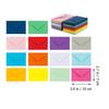 50 Pcs Bright Color Mini Envelopes Simple Storage Bag For Cards Invitations Letters Coins Earrings Tiny Accessories