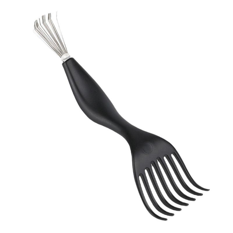 1pc Hand Tool Comb Hair Brush Cleaner Plastic Handle Embedded Beauty Tools Comb Cleaning Brush Cleaning Supplies