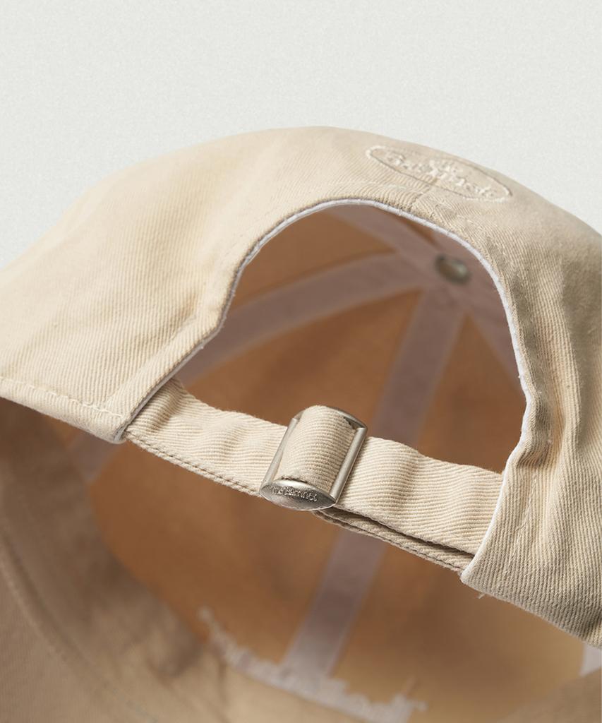Deobanes Small Logo Ball Cap_Butter