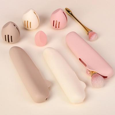 1 Stück Outdoor Reise Tragbare Silikon Beauty Ei Aufbewahrungstasche, Geschenk für Freunde