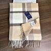100% Australian Wool Scarf - Women's Winter British Style, High-End, 2025 Edition, Perfect Birthday Gift