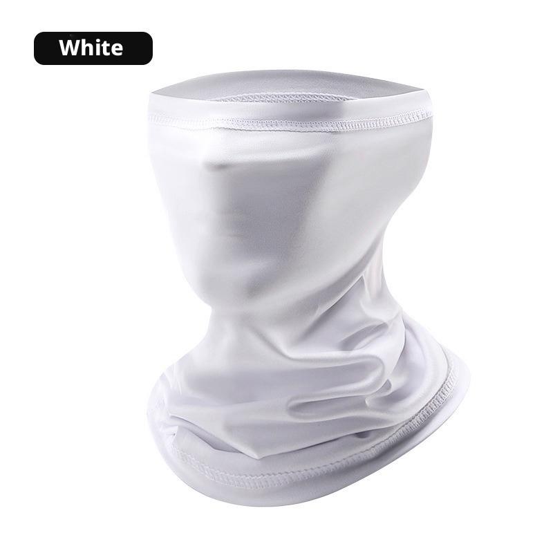 Ice Silk Sun Protection Face Mask Quick Dry Elastic Cooling Cycling Balaclava Neck Gaiter Outdoor Sports Headwear Manufacturer