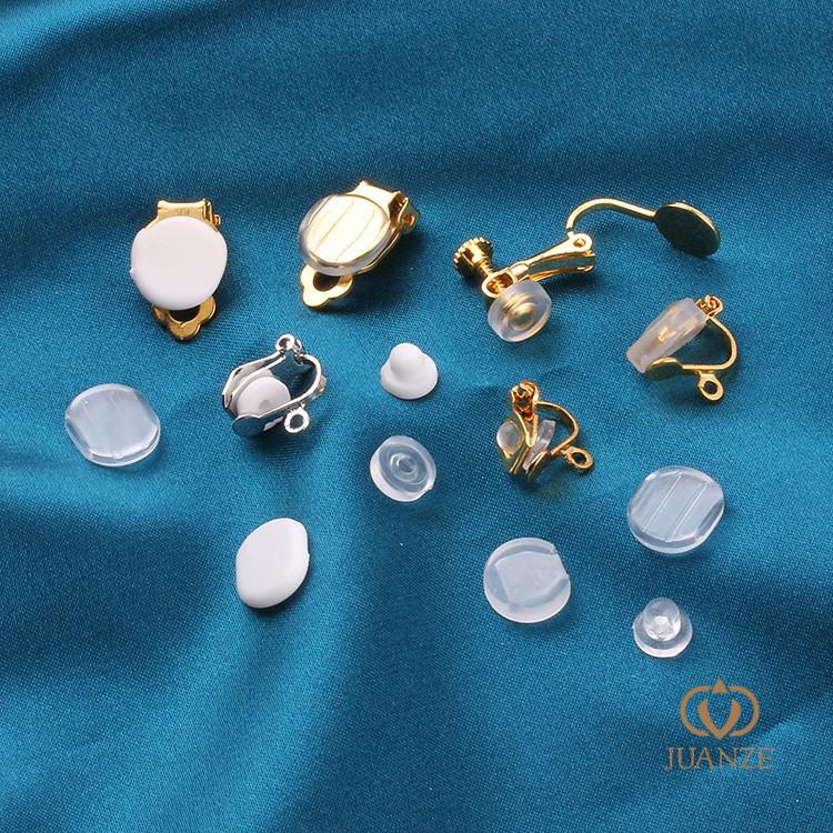 

Silicone Ear Clip Pads for Non-Pierced Earrings | Painless DIY Jewelry Accessories