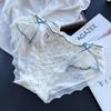 Sweet Style Cotton Women's Underwear with Lace Trim - 80-125 jin
