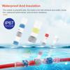 800Pcs Solder Seal Wire Connector Kit Solder Seal Butt Terminal Waterproof Insulated Electrical Wire Splice for Automotive