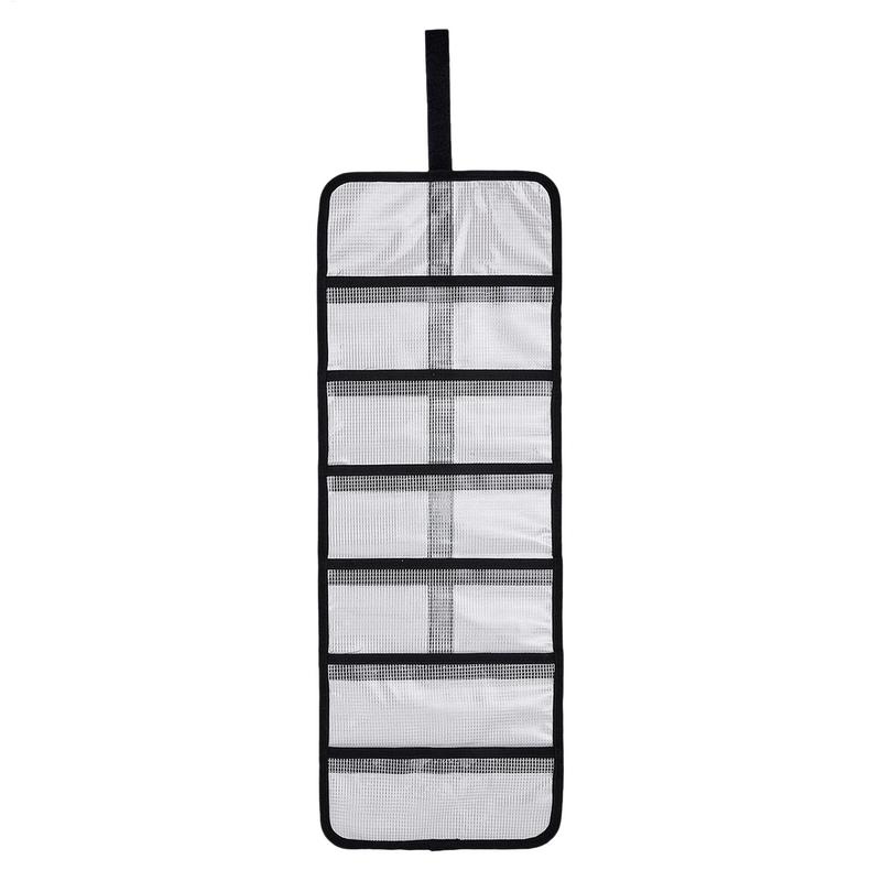 Wasserdichter PVC Roll-Up Angelköder Organizer Tragbare Tackle-Tasche Leichte Tackle-Aufbewahrungstasche für Frauen, Mädchen & Teenager