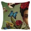 Kissenbezug Frida Kahlo Zierkissen Heim Sofa Kissen