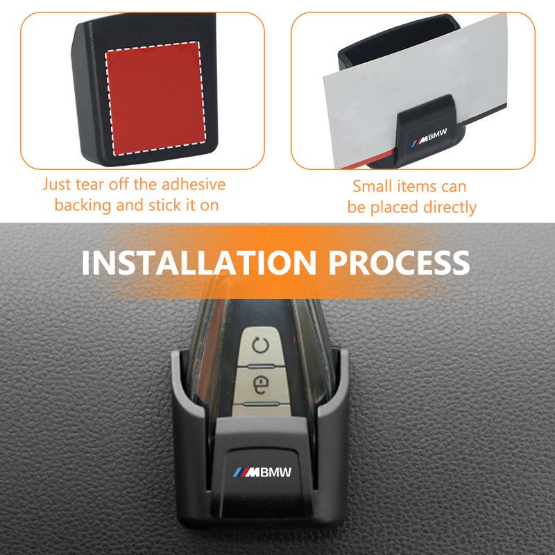 Car Air Outlet Debris Bag Key Dashboard Tidy Hanging Organizer Box For BMW M 1 3 4 5 6 7 Series X1 X3 X4 X5 G20 G38 F48 E36 E39 yshk28