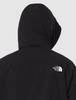 The North Face Hydrena Wind Jacket, Water-Resistant Windbreaker, Men/Unisex, Black, Size S